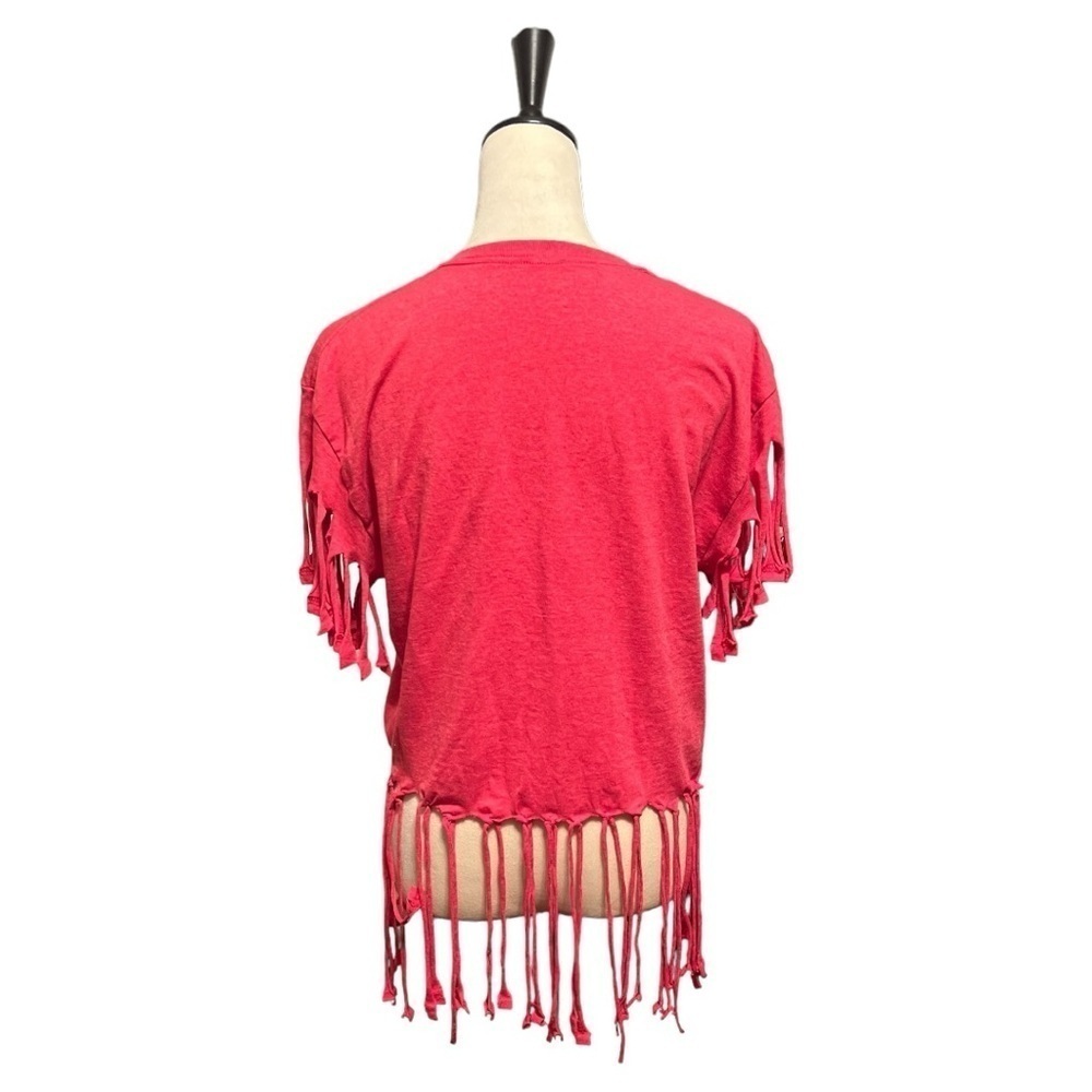 Alien “I need some space” distressed Medium tied red t shirt EUC - Picture 4 of 8